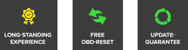 Free OBD reset, long-term experience, update warranty