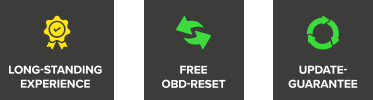 Free OBD reset, long-term experience, update warranty Free OBD reset, long-term experience, update warranty